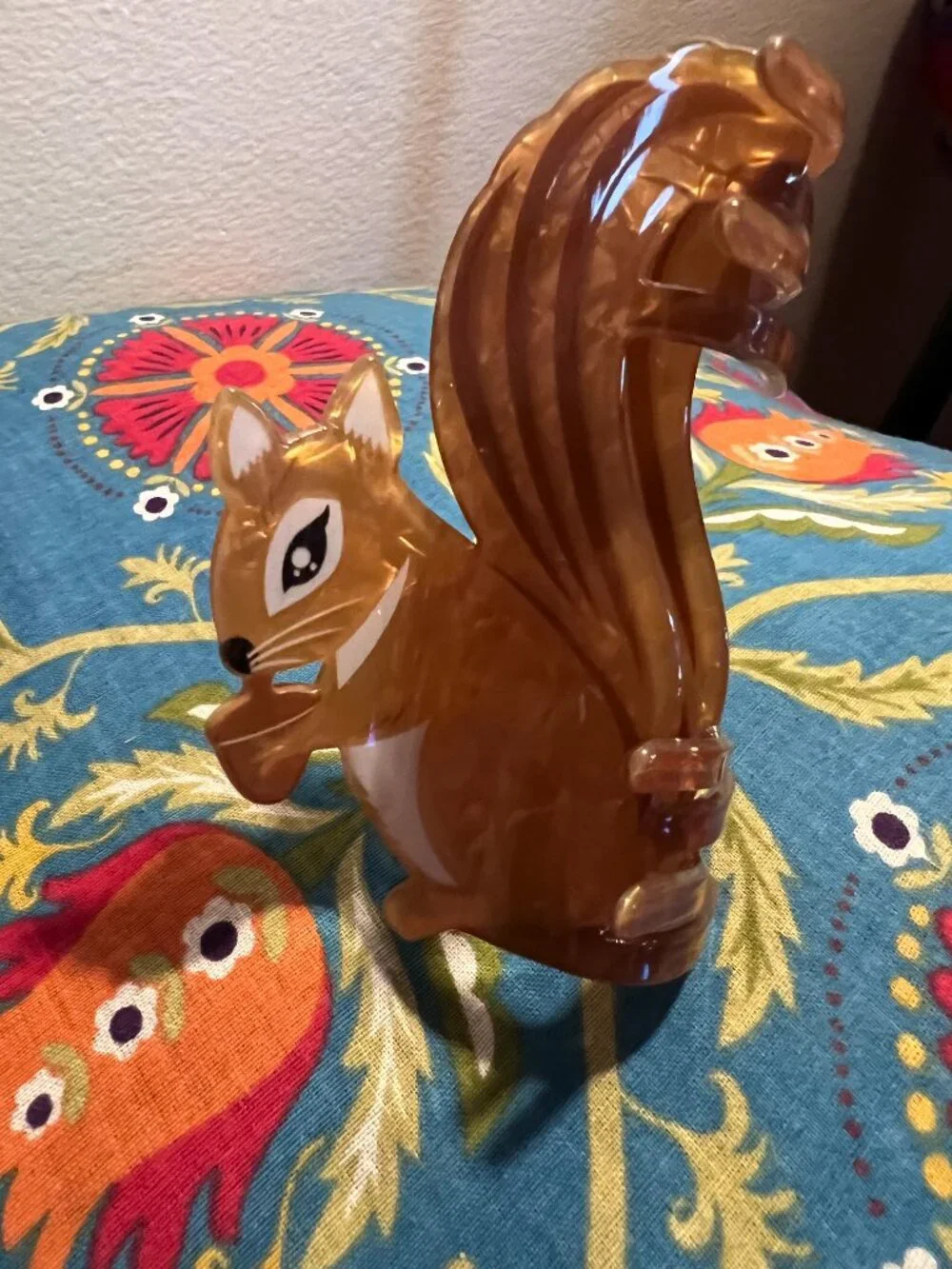 New Squirrel Hair Claw Clip